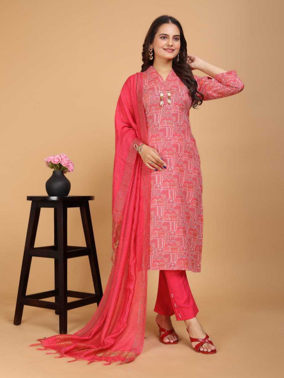 YNF COTTON SMC 01 SUITS & DRESSES WHOLESALE LADIES PRINTED COTTON SUITS MANUFACTURER